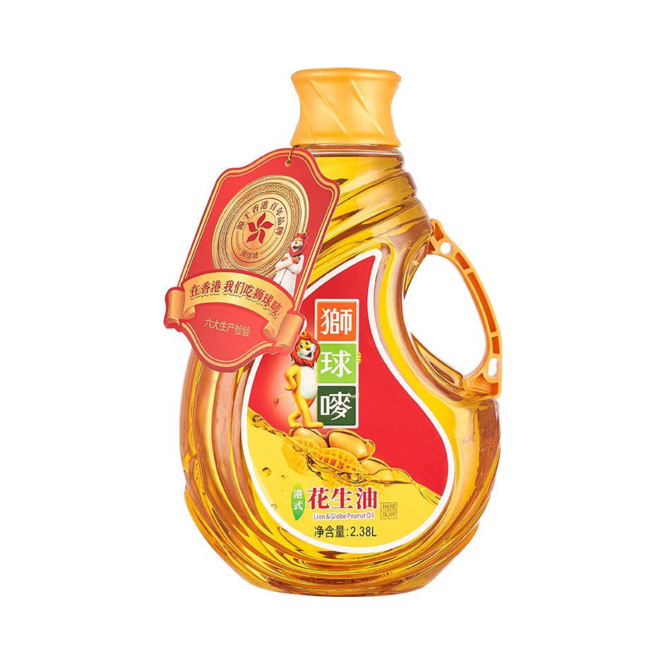 推荐商品：狮球唛 物理压榨 港式花生油
