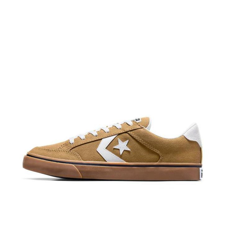 推荐商品：Converse/匡威 All Star Tobin 帆布鞋 薄底防滑复古轻便 白色/褐色/棕色