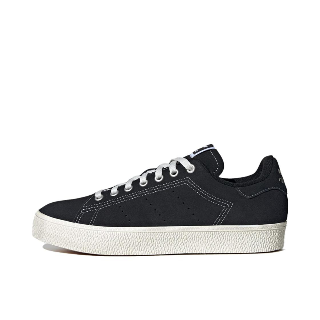 推荐商品：adidas Originals Stan Smith 板鞋 减震透气轻便低帮包裹性 深黑色