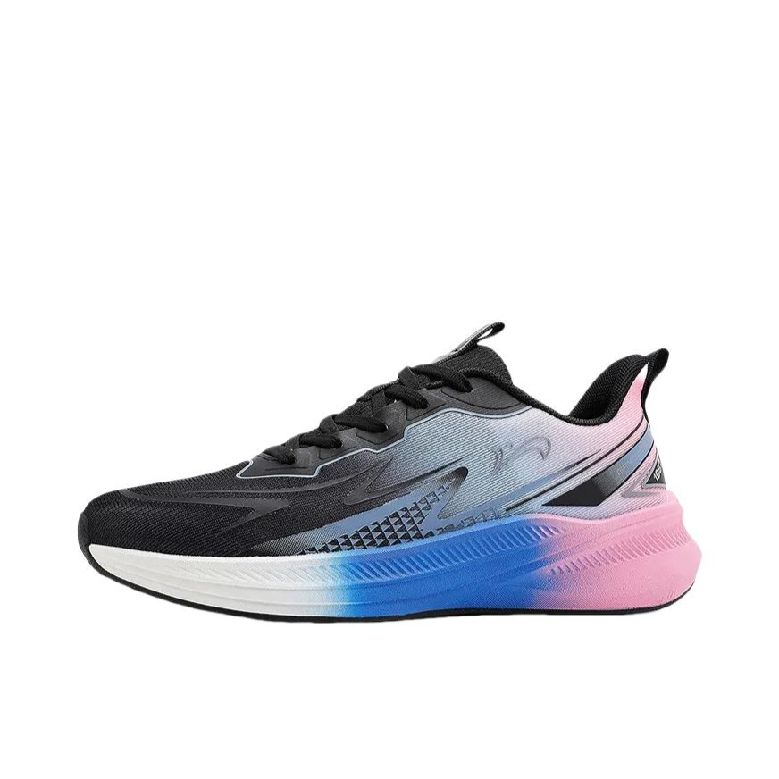 推荐商品：贵人鸟 跑鞋 舒适防滑耐磨轻便 P5B2435 黑色/粉色