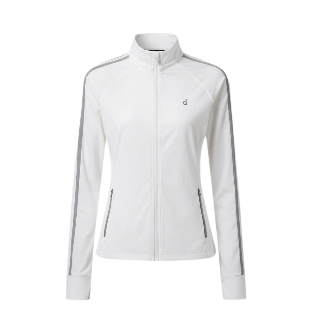 推荐商品：FDR 2026SS 条纹拉链立领长袖防晒衣 女装 6QY1177 白