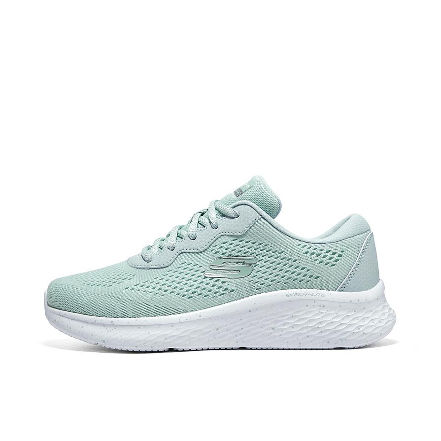 推荐商品：Skechers/斯凯奇 Skech-Lite PRO 网面透气 舒适软底 减震回弹 防滑耐磨 绑带 网布 百搭 休闲运动 慢跑 跑鞋 薄荷绿