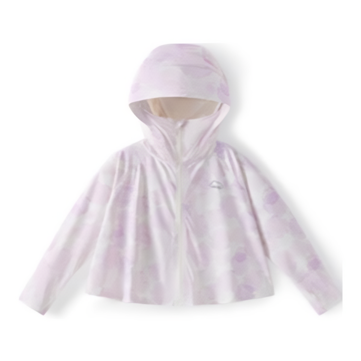 推荐商品：jellybaby童装  防紫外线冰丝薄款渐变连帽防晒衣 中大童 JJN42966 紫