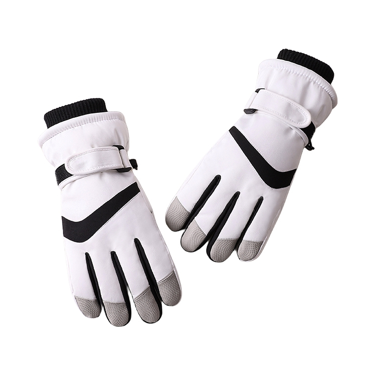 推荐商品：NANJIREN/南极人 加绒 加厚 防寒 防风 滑雪手套 DF-NJRG1067-02