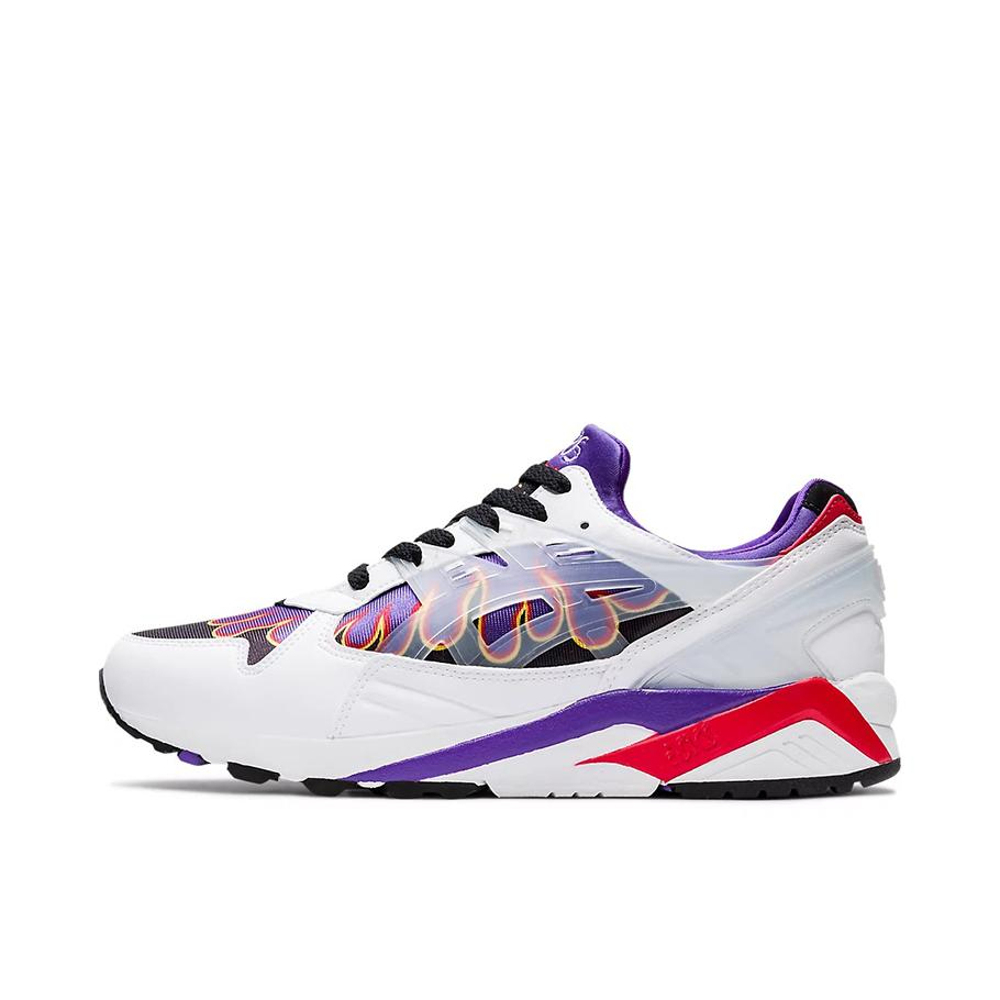 推荐商品：Asics/亚瑟士 Gel-Kayano Trainer 跑鞋 低帮耐磨舒适透气百搭复古 Sneakerwolf/White/Clear 红白蓝