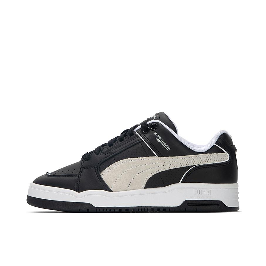 推荐商品：Puma/彪马 Slipstream 板鞋 潮流复古防滑耐磨舒适透气减震圆头 黑色/米灰