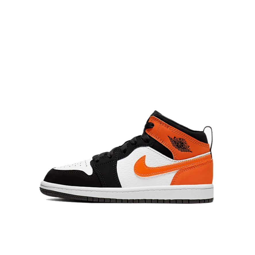推荐商品：Air Jordan 1 复古运动 舒适防踢 缓震耐磨 魔术贴 板鞋儿童 Shattered Backboard 小童/中帮/白扣碎