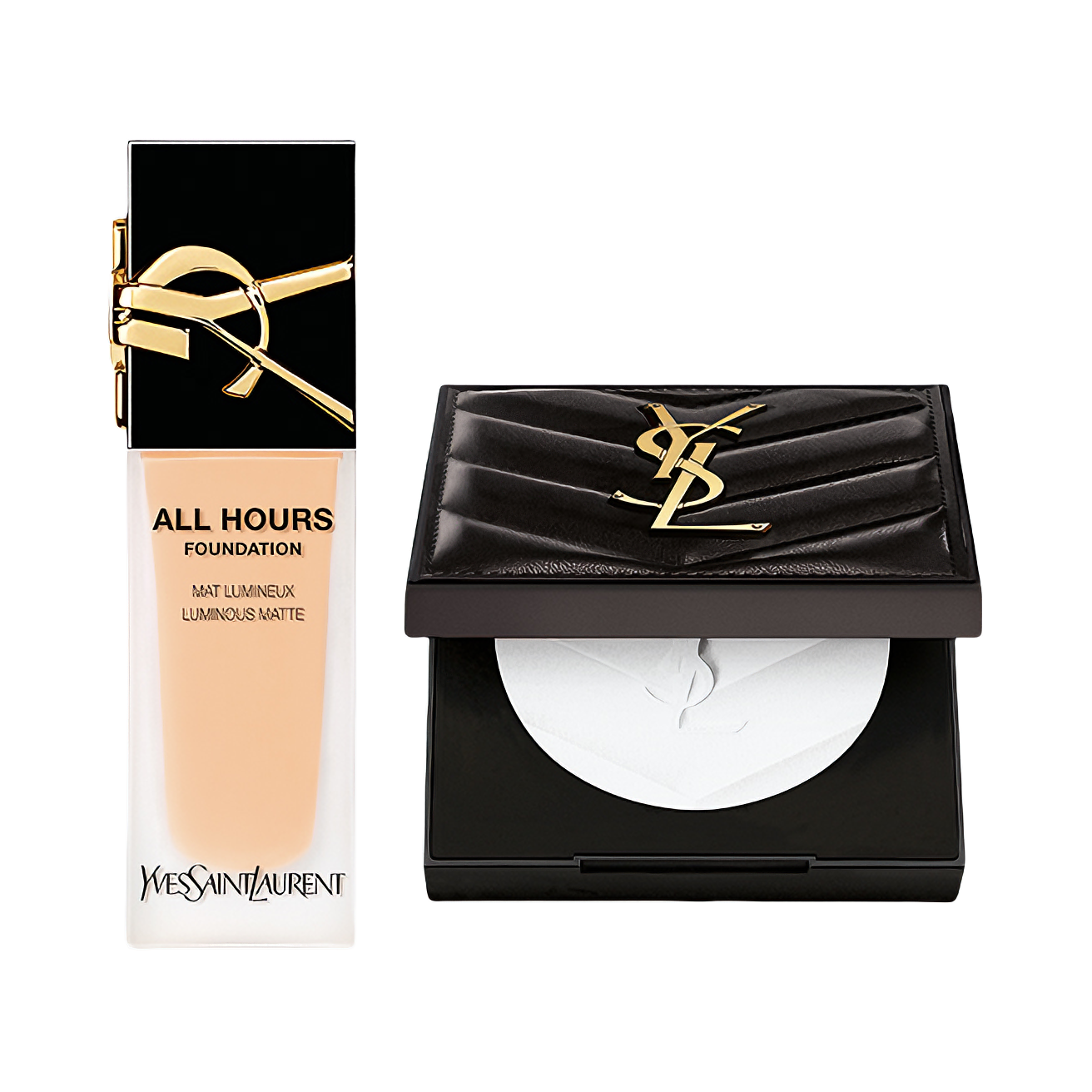 推荐商品：YSL/圣罗兰 彩妆套装【粉底液+粉饼】