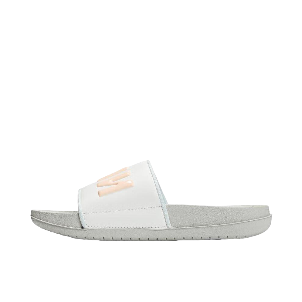 推荐商品：Nike Offcourt Slide 运动 防滑耐磨 透气 外穿 一字 橡胶底 拖鞋 帆白/浅骨色/浅深红
