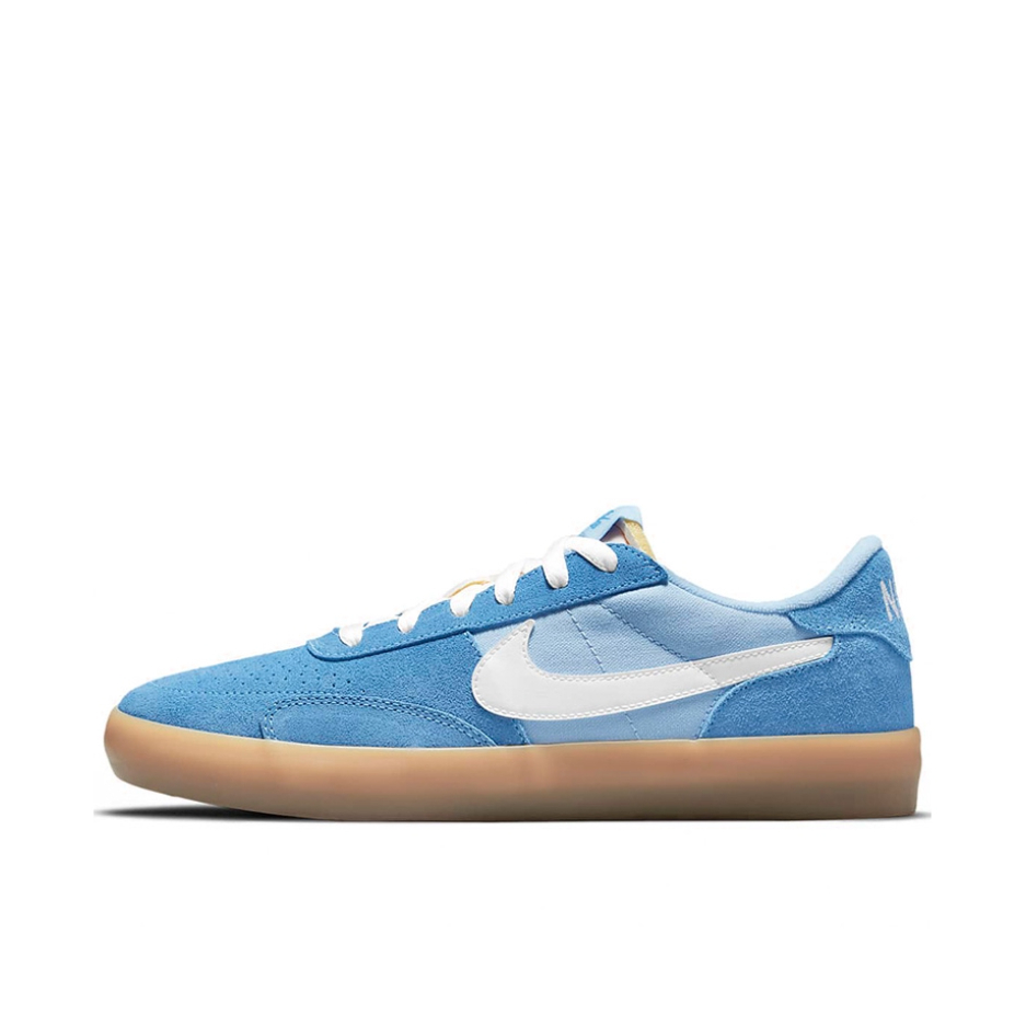 Nike SB Heritage Vulc 板鞋 轻便耐磨缓震简约舒适包裹性 蓝色/白色