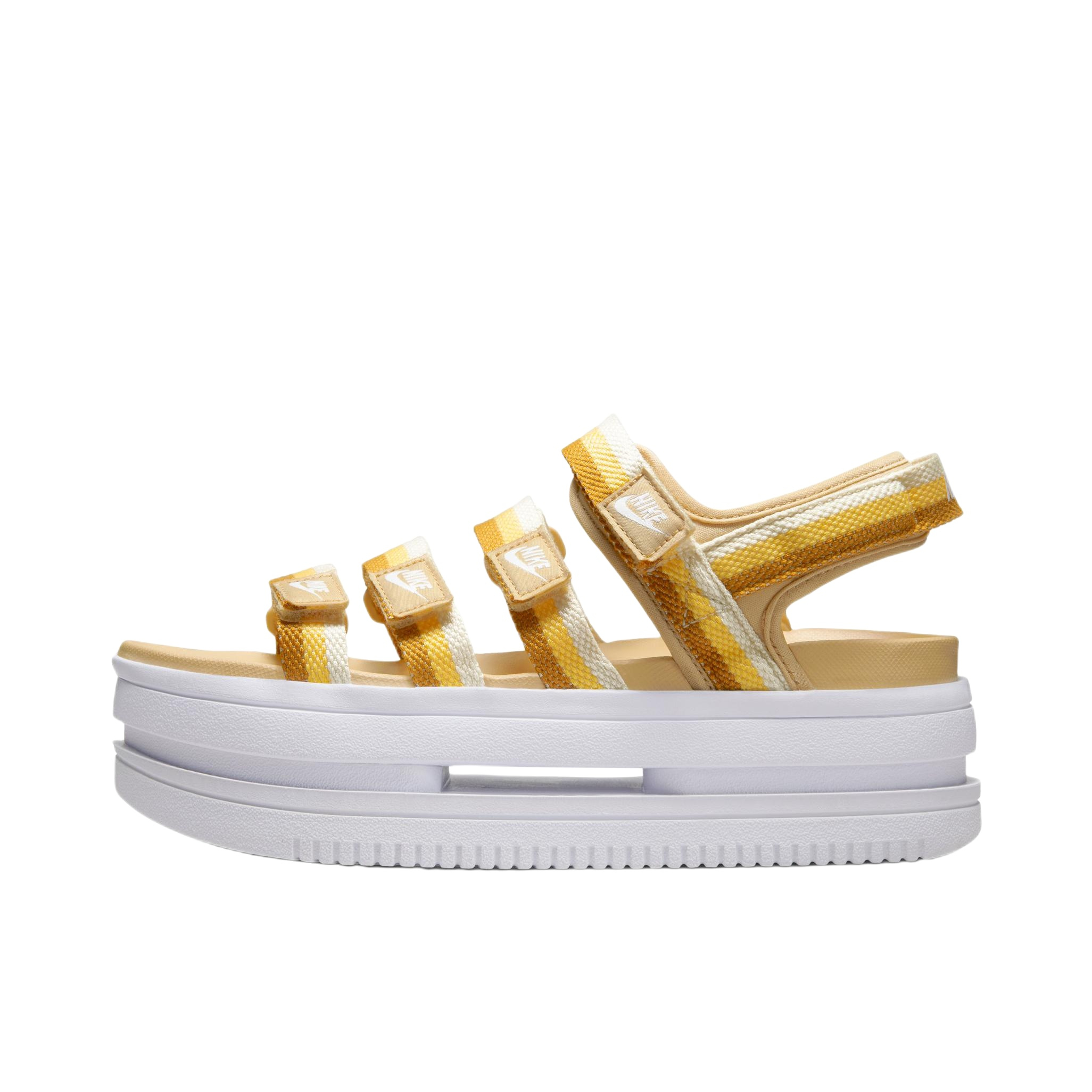 推荐商品：Nike Icon Classic 时尚潮流 舒适 轻便透气 防滑耐磨 魔术贴 沙滩 运动 凉鞋 芝麻棕/白色/辣酱黄/典雅托帕石色/椰奶色