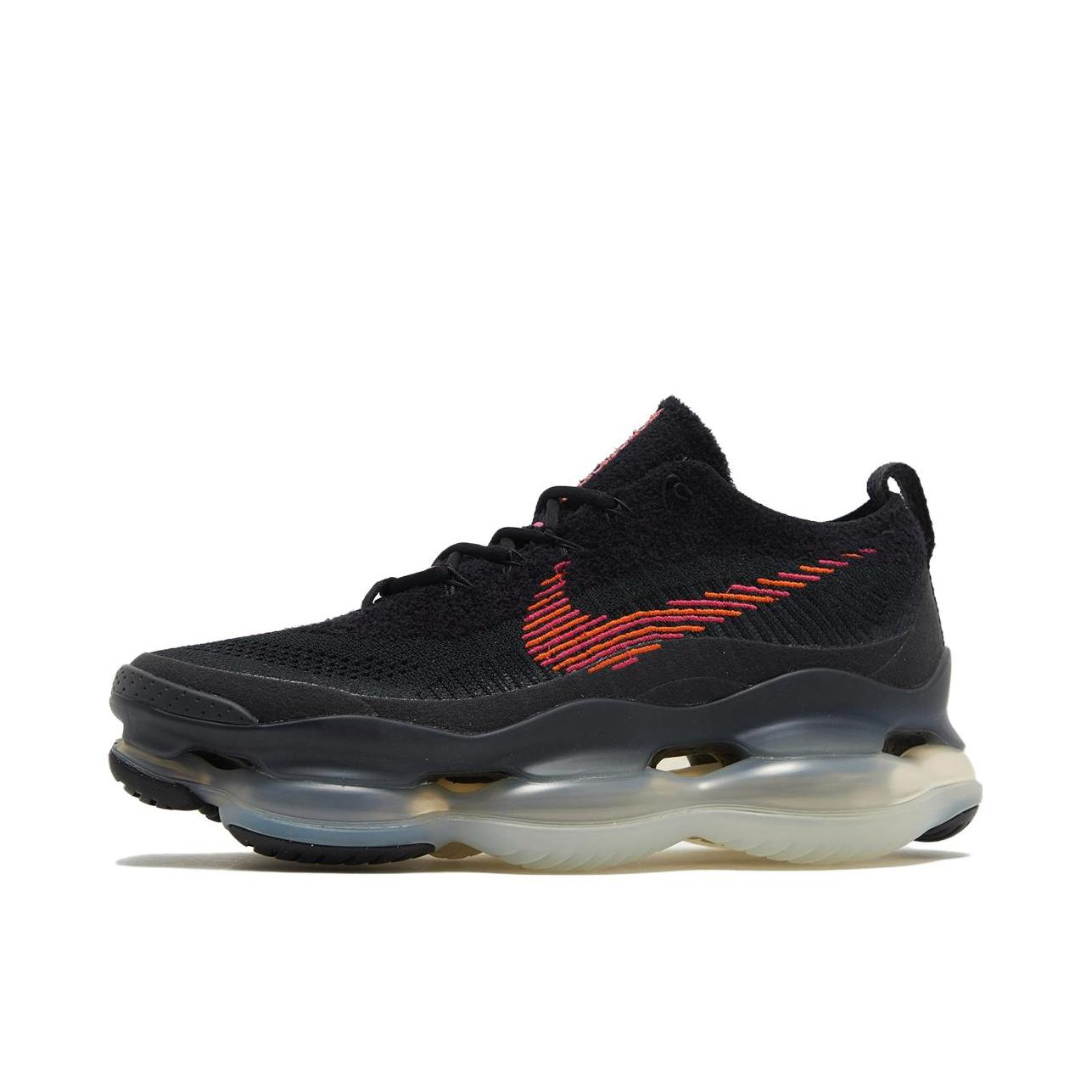 推荐商品：Nike Air Max Scorpion 跑鞋 时尚潮流复古减震耐磨透气织物增高回弹短跑 米色/橙色/黑色