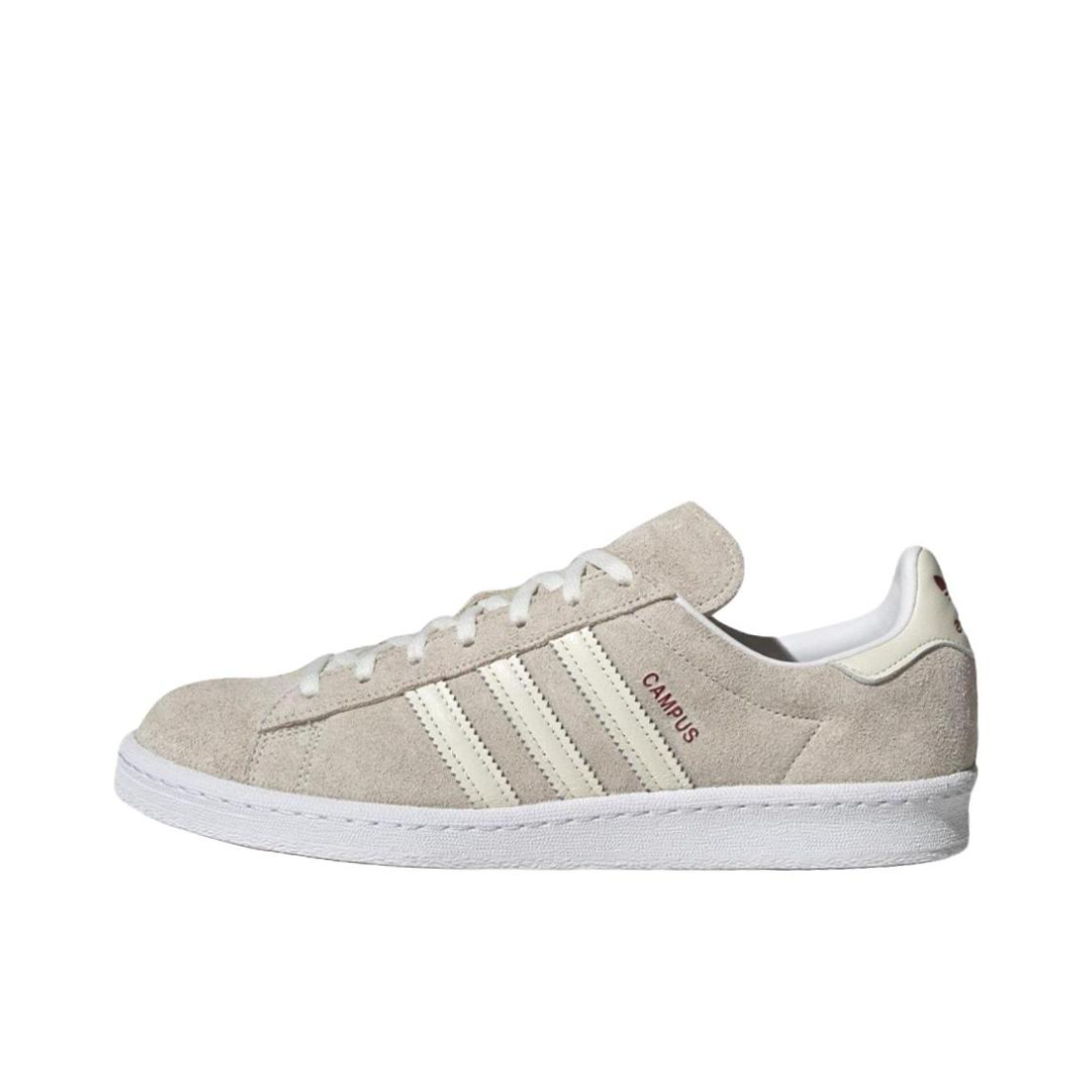 推荐商品：adidas originals Campus 80s 板鞋 复古减震透气防滑轻便休闲舒适耐磨低帮时尚潮流 米色/棕色