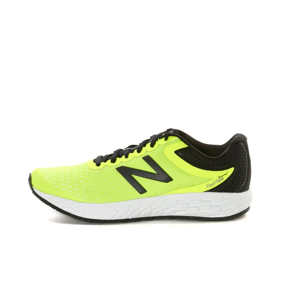 推荐商品：New Balance Fresh Foam Boracay V3 防滑耐磨 透气 减震 织物 马拉松 跑鞋 Yellow 荧光绿
