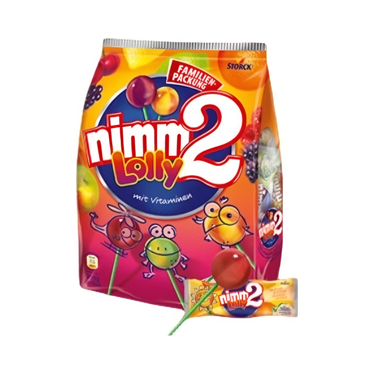 推荐商品：Nimm2/二宝 棒棒糖 袋装 200g