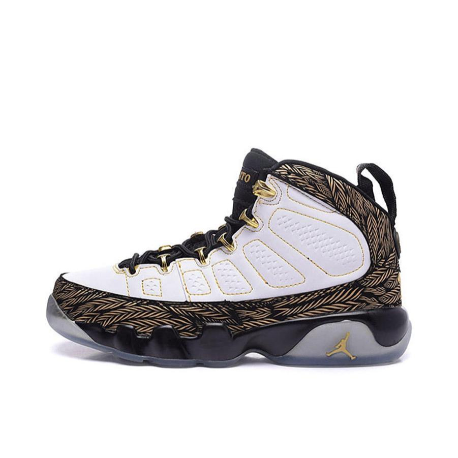 推荐商品：Air Jordan 9 运动休闲鞋 复古百搭减震透气舒适轻便防滑耐磨支撑合成革包裹性 Doernbecher Pollito 慈善