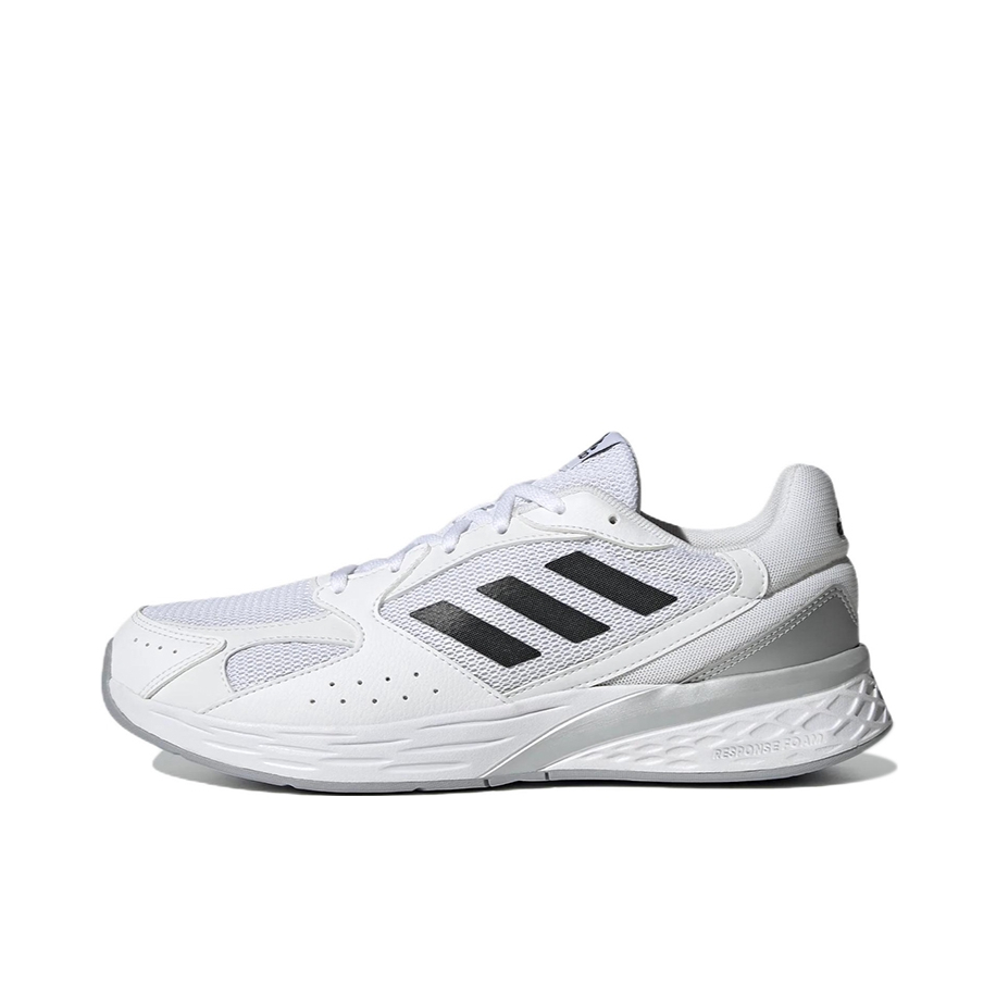 推荐商品：adidas Response Ru 跑鞋 网面透气防滑耐磨舒适轻便织物 灰色/白色
