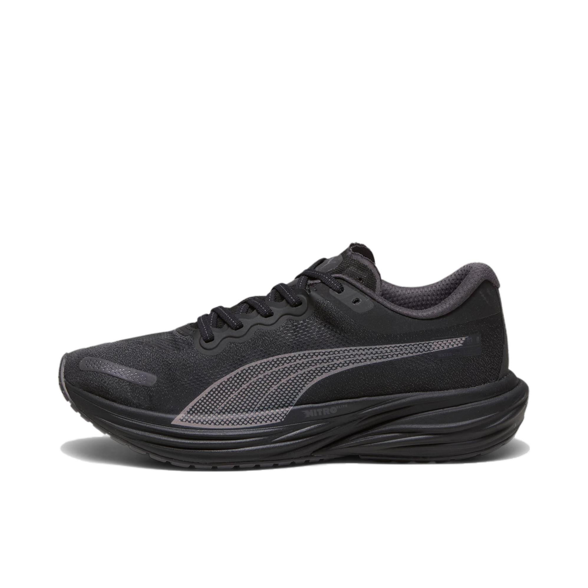 推荐商品：Puma/彪马 Deviate Nitro 2 氮气科技 缓震轻便 防滑耐磨 舒适 网面透气 支撑 碳板 马拉松 跑鞋 纯黑色