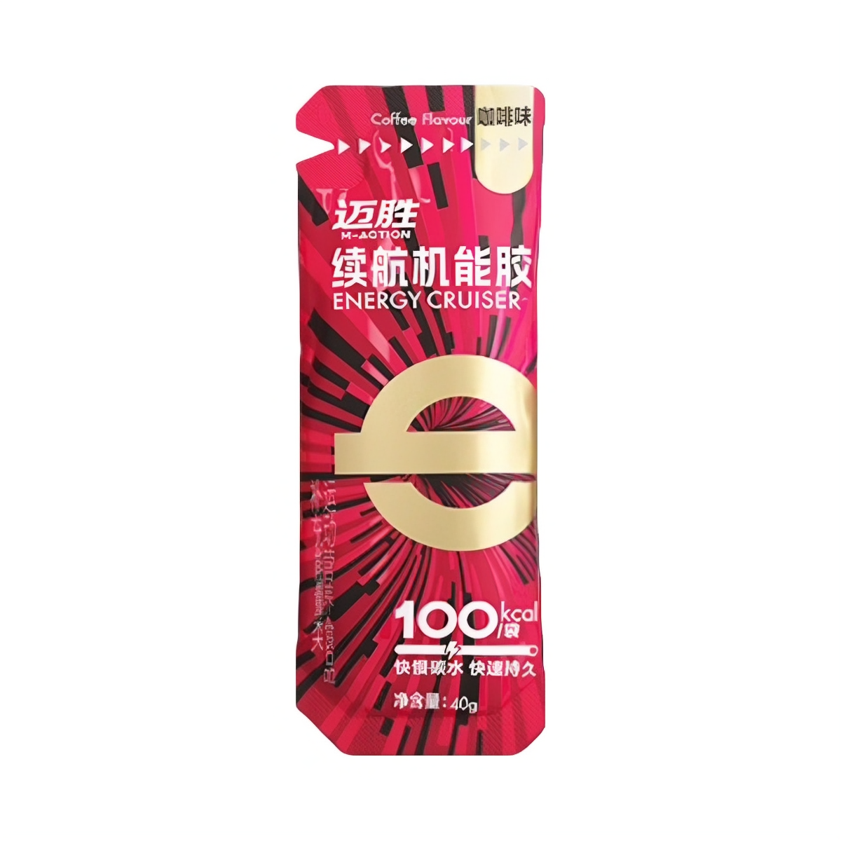 推荐商品：M-ACTION/迈胜 续航机能胶 40g 袋装 马拉松越野赛电跑步耐力运动能量补剂