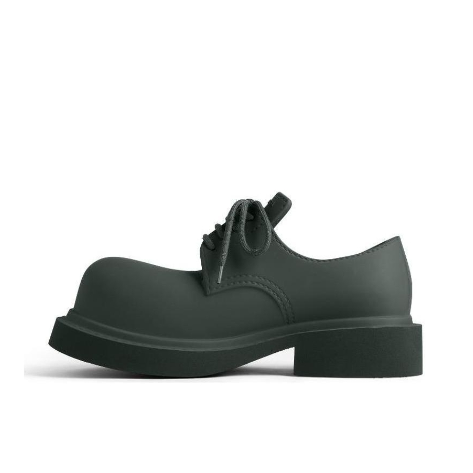 推荐商品：Balenciaga Steroid EVA 舒适 圆头 德比鞋 皮鞋 717805W0FOI1025 深绿