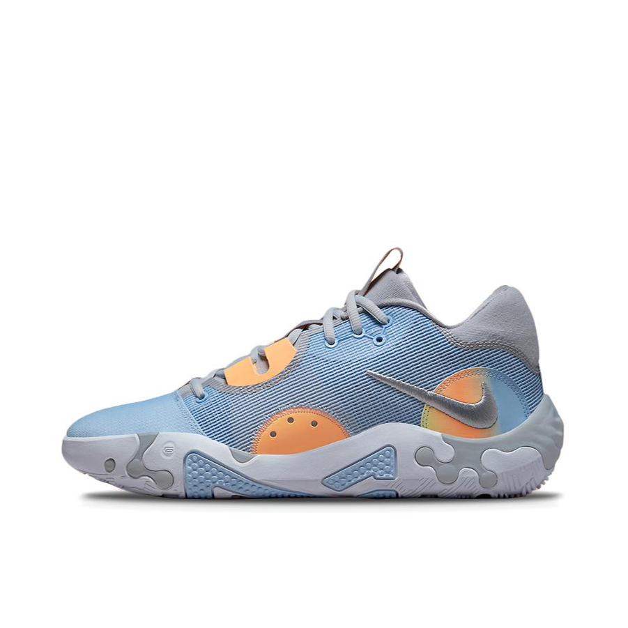 推荐商品：Nike Paul George PG 6 保罗乔治6代 包裹缓震 实战透气支撑 篮球鞋 国外版/灰蓝