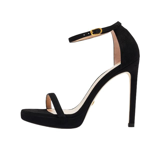 Stuart Weitzman Nudist Disco 一字带凉鞋
