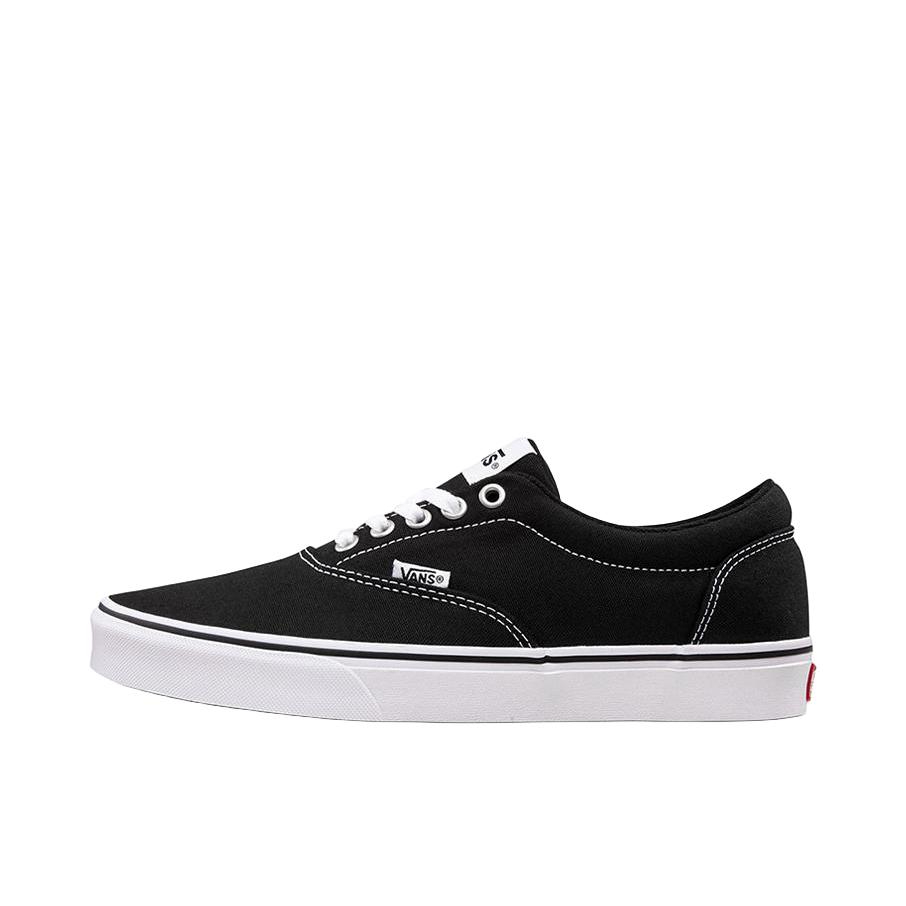 推荐商品：Vans/范斯 Doheny 复古休闲 轻便舒适 透气百搭 耐磨防滑 帆布鞋 黑/灰