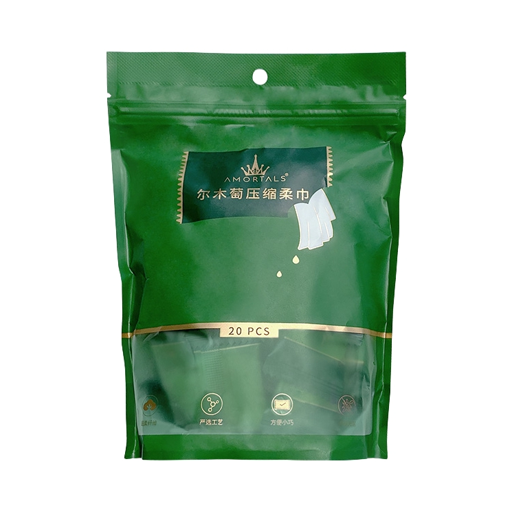 推荐商品：AMORTALS/尔木萄 100%再生纤维素纤维 加厚 一次性便携压缩柔巾旅行出差 真空