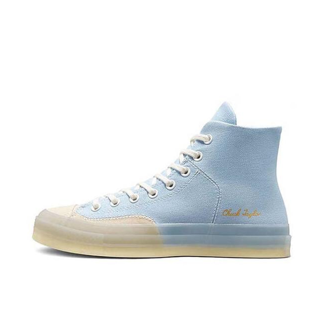 推荐商品：Converse/匡威 1970s 帆布鞋 圆头防滑经典复古轻便时尚拼接百搭 蓝色/青色