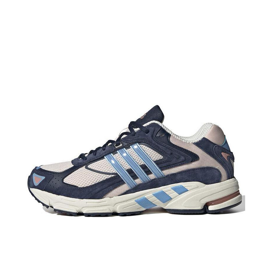 推荐商品：adidas Originals Response CL 防滑耐磨 舒适缓震 织物网面 复古 运动休闲鞋 老爹鞋 蓝色/深蓝色/白色
