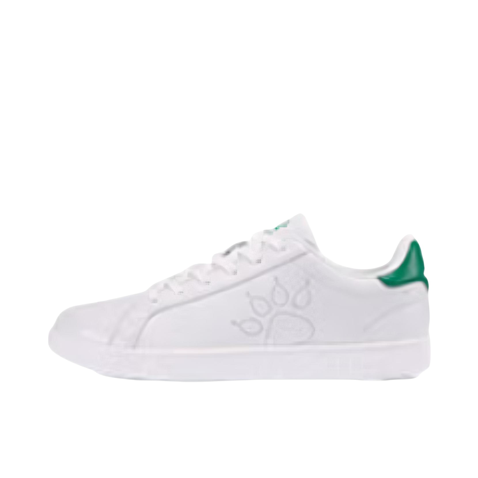 推荐商品：KELME/卡尔美 时尚厚底 休闲鞋 6215XX1081 白色/绿色