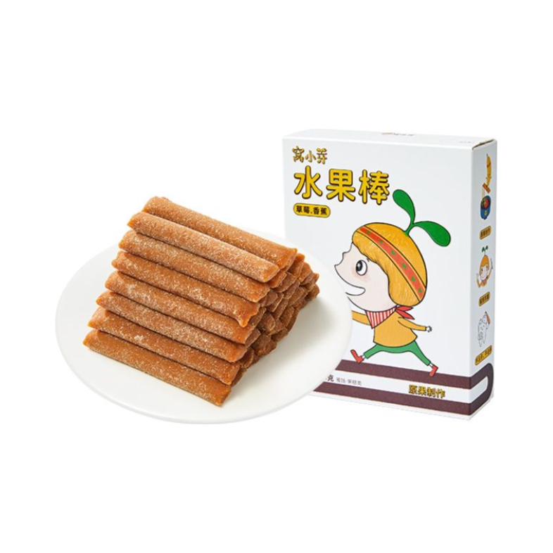 推荐商品：窝小芽 儿童营养休闲零食原果制作水果棒无添加混合无添加白砂糖水果味一周