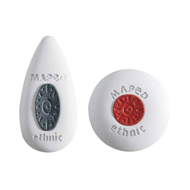 推荐商品：MAPED/马培德 011180CH 小眼睛橡皮 创意美术少屑易擦净绘画