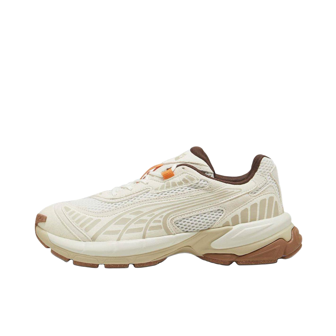 推荐商品：Puma/彪马 Velophasis 运动休闲鞋 减震人造革防滑耐磨 P.A.M.联名/米色/白色