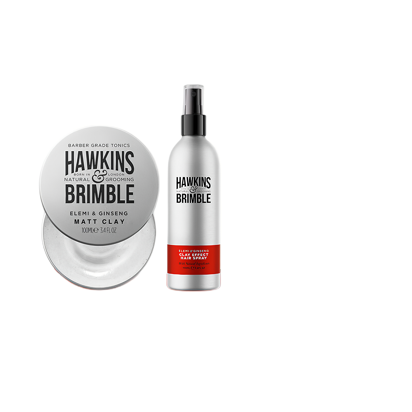 推荐商品：HAWKINS & BRIMBLE 霍金斯男士专用发泥+喷雾套装