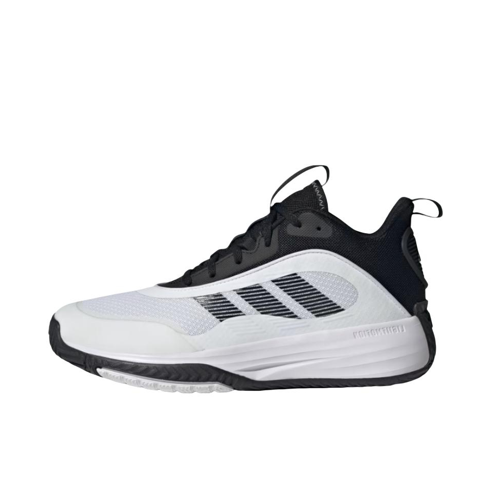 推荐商品：adidas OwnTheGame 3 篮球鞋 舒适透气防滑耐磨轻便轻感 白色/黑色