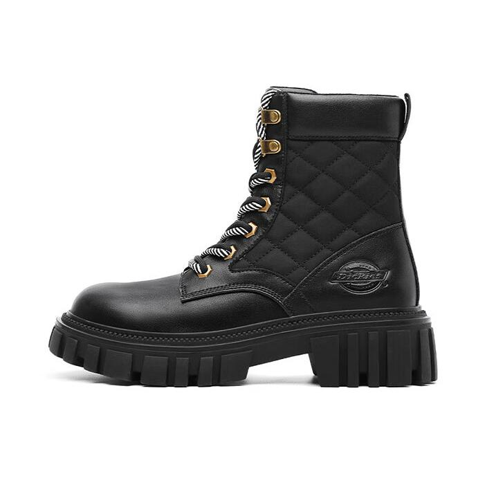 推荐商品：dickies  舒适软底 英伦潮流 百搭时尚  工装鞋 马丁靴  233W50LXS7 黑色