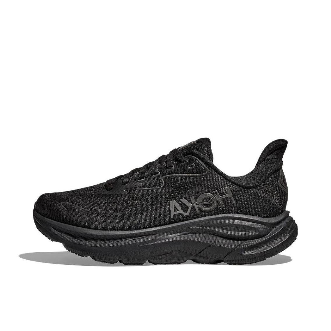 推荐商品：HOKA ONE ONE  CLIFTON 10  轻量 缓震 防滑 入门 训练 克利夫顿 10 跑鞋 宽版/女款/黑色