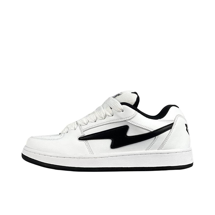 推荐商品：SUPER DRAG 板鞋 面包鞋 复古厚底百搭闪电设计增高 熊猫/白色/黑色