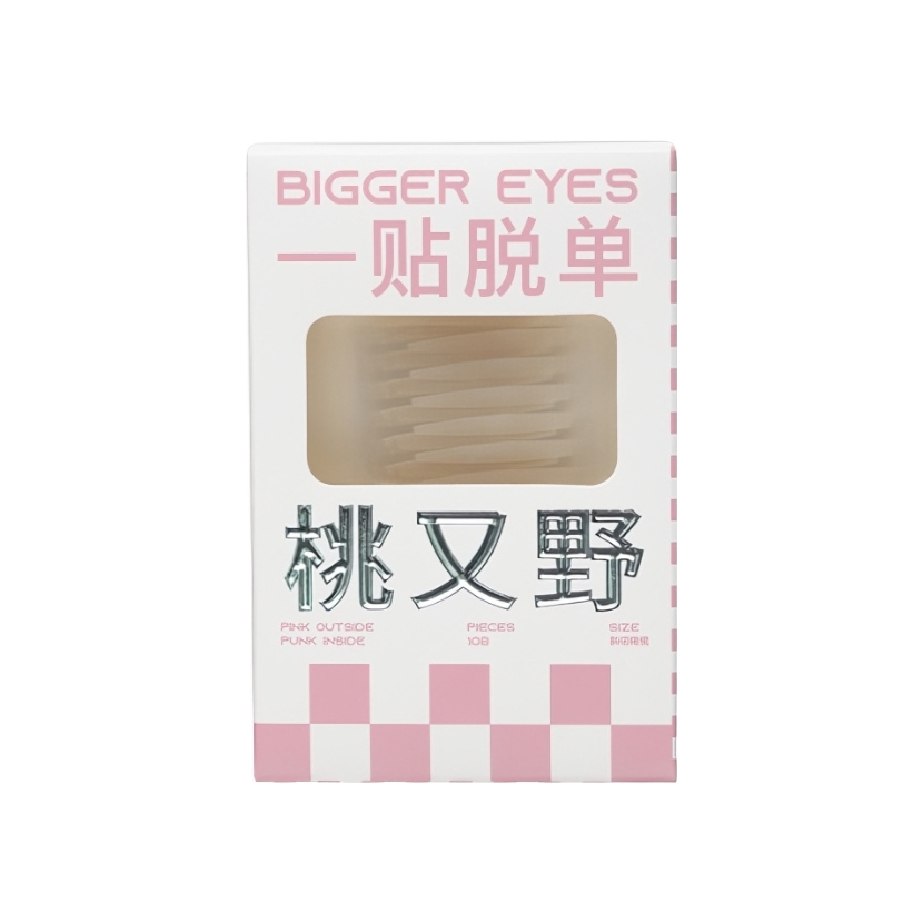 推荐商品：Arrebol/桃又野 仿真隐形无痕自然蕾丝双眼皮贴 内双眼泡斜切橄榄型