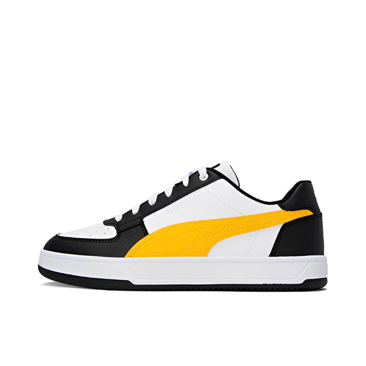 推荐商品：Puma/彪马 Caven 2 板鞋 防滑耐磨舒适百搭复古轻便透气运动 白色/黑色/黄色