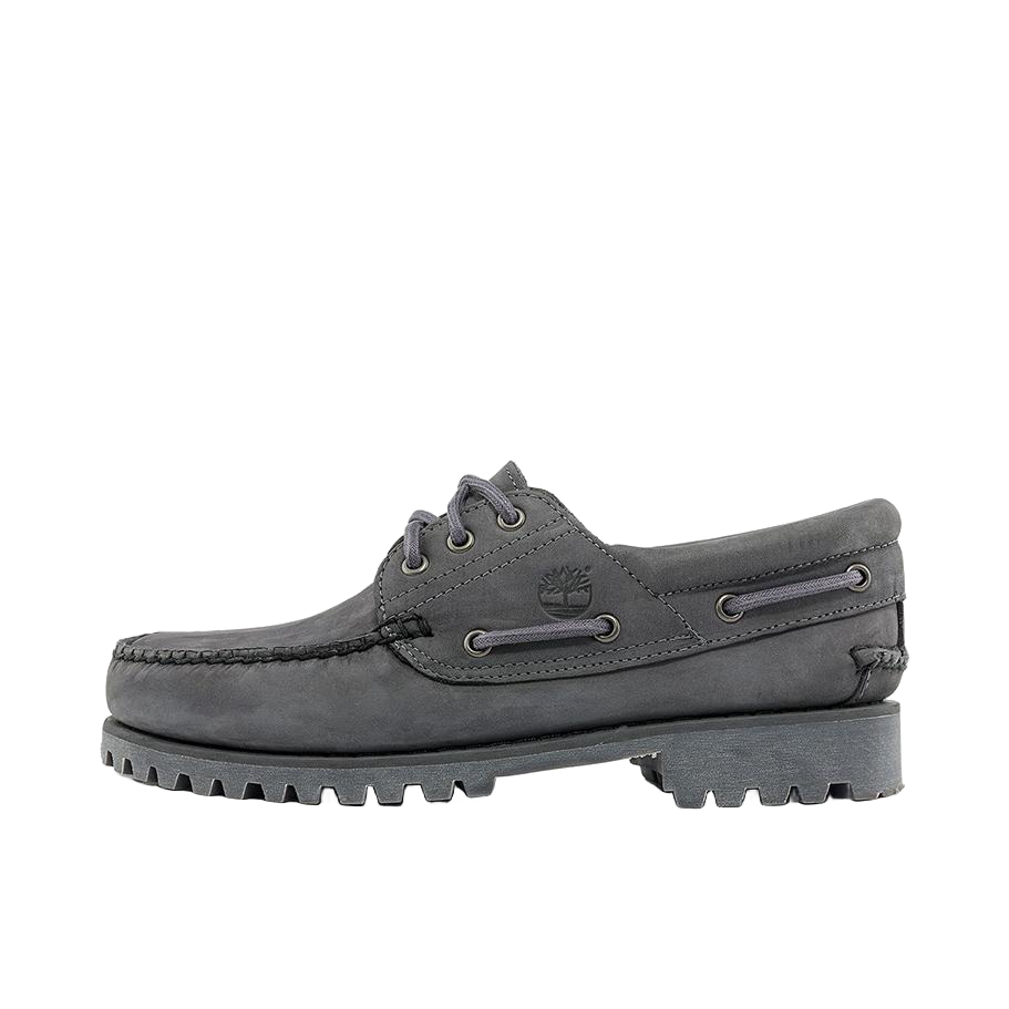 推荐商品：Timberland/添柏岚 3-Eye Classic 运动休闲鞋 乐福鞋 手工缝制防滑舒适潮流百搭耐磨休闲 深灰色