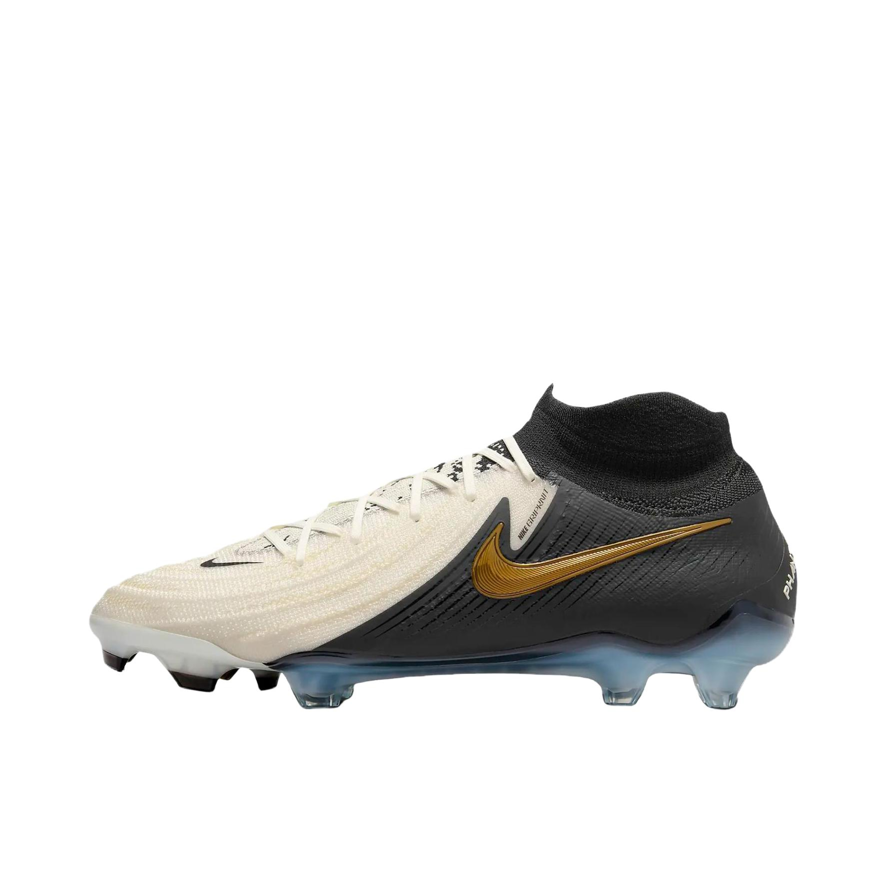 推荐商品：Nike Phantom Luna 2 Elite FG/MG 顶级 胶质混钉 多场地 防滑耐磨 舒适轻便 圆头 硬质 钉鞋 足球鞋 白色/黑色/金色