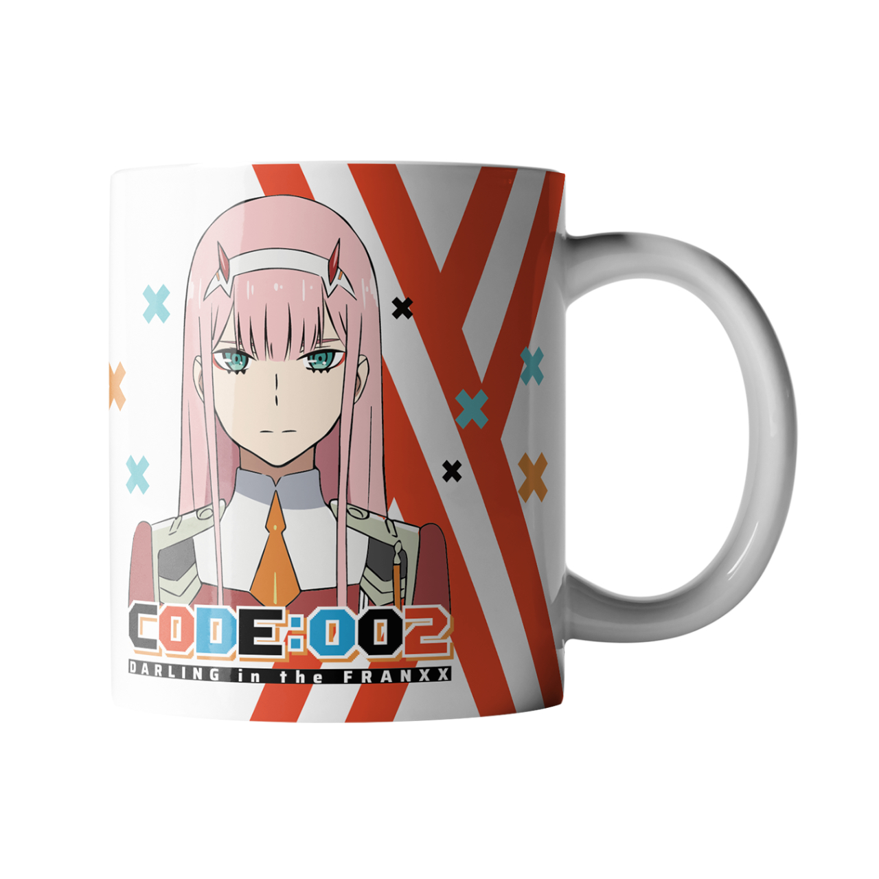 推荐商品：boom comic DARLING in the FRANXX 国家队马克杯 周边