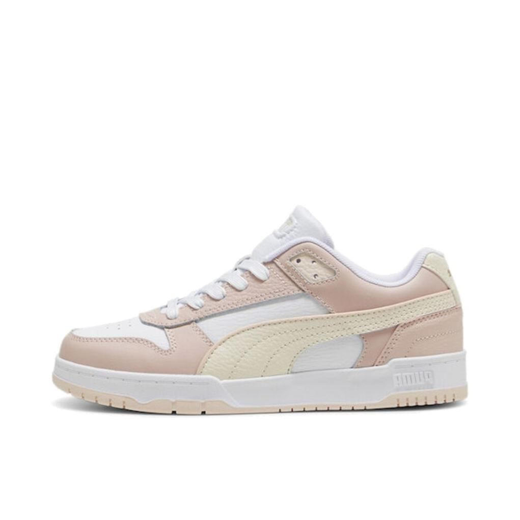推荐商品：Puma/彪马 RBD Game 板鞋 时尚潮流轻便透气防滑耐磨复古休闲薄底篮球风 粉色/白色