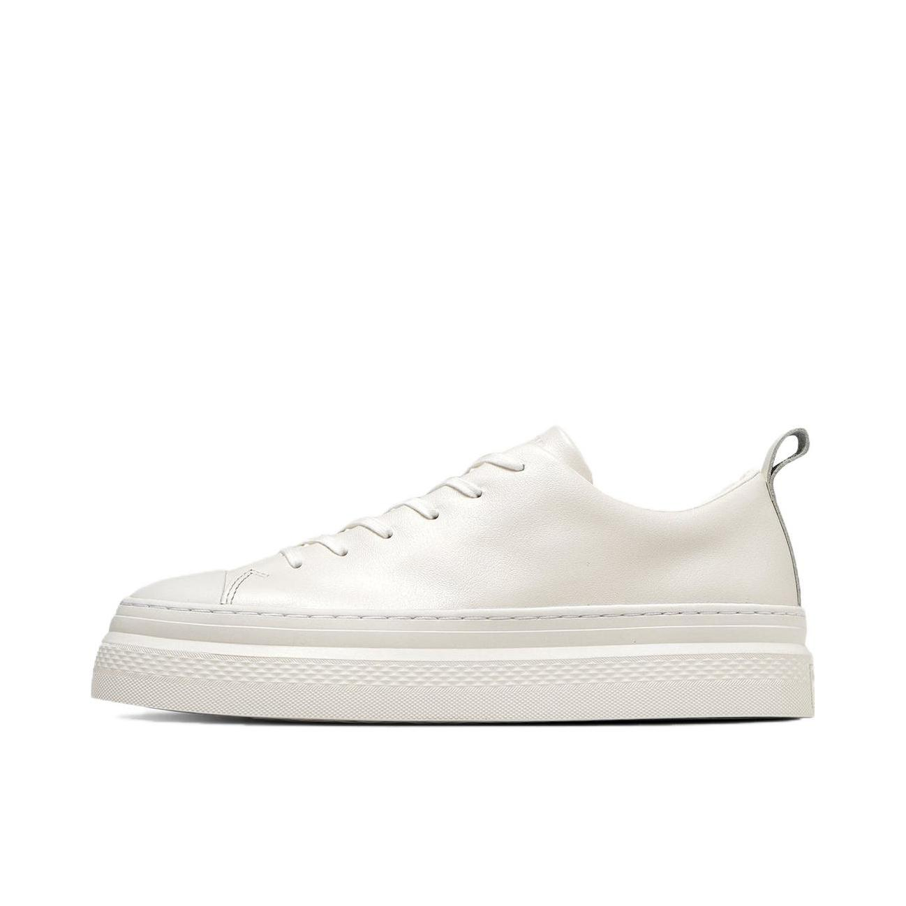 推荐商品：Converse/匡威 Chuck Taylor All Star Lift 帆布鞋 简约复古经典防滑耐磨舒适厚底圆头甜酷贴合松糕底流光风 纯白