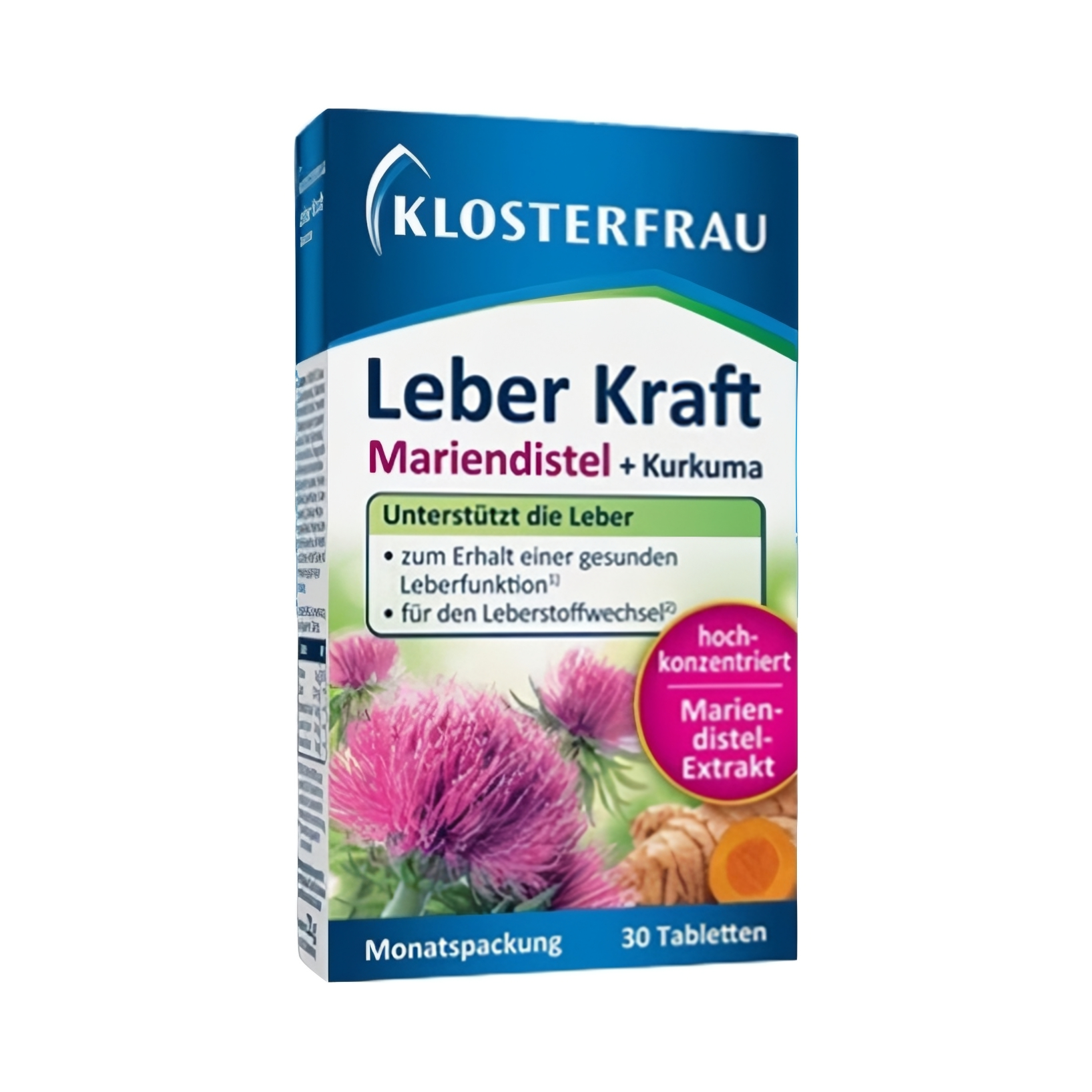 推荐商品：Klosterfrau/德国修女 水飞蓟姜黄植物护肝植物片 奶蓟草 加班熬夜