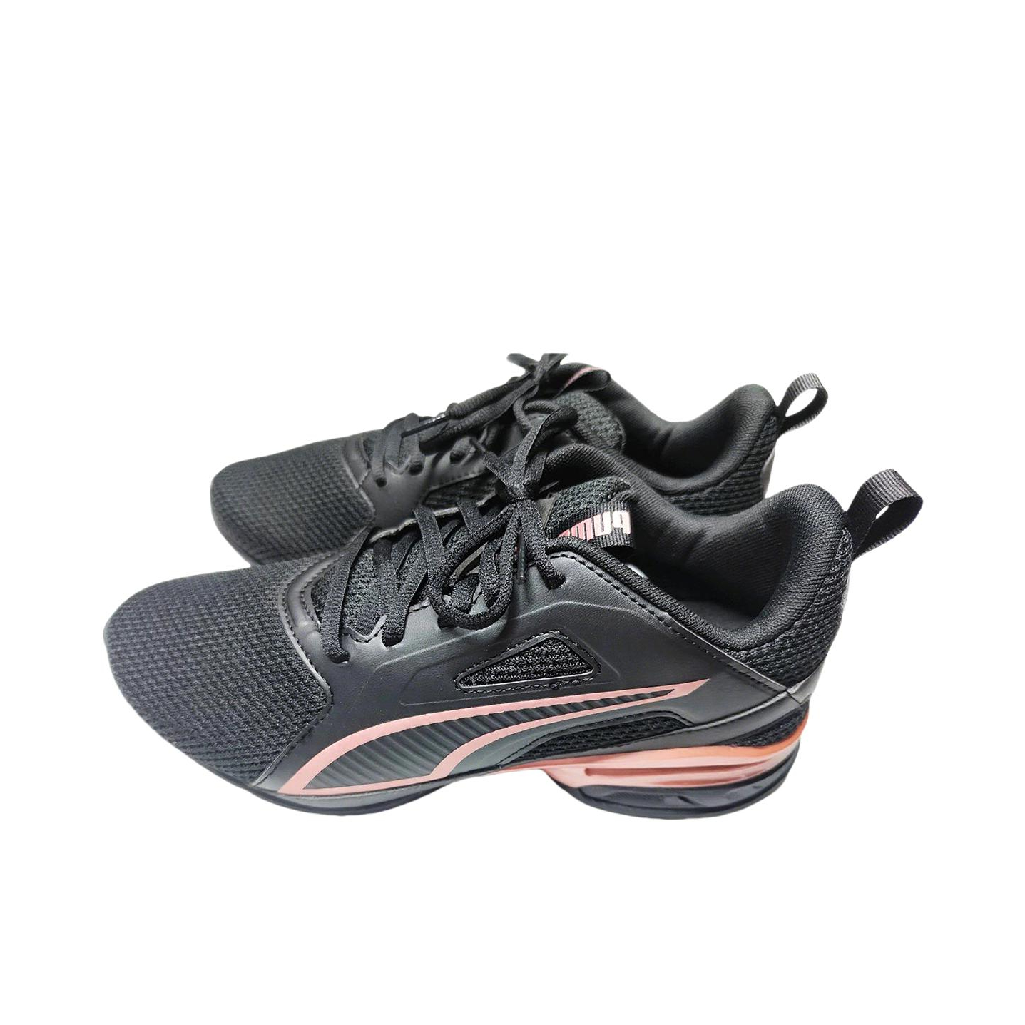 推荐商品：Puma/彪马 Tazon Modern D2 跑鞋 耐磨系带平底低帮 黑色/玫瑰金