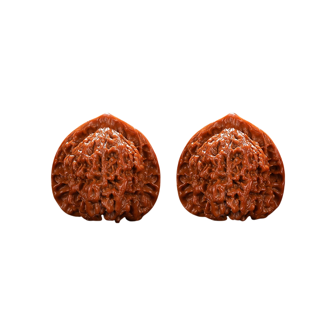 推荐商品：篱笆鹿 麒麟纹狮子头苹果圆核桃把件 LBL2248