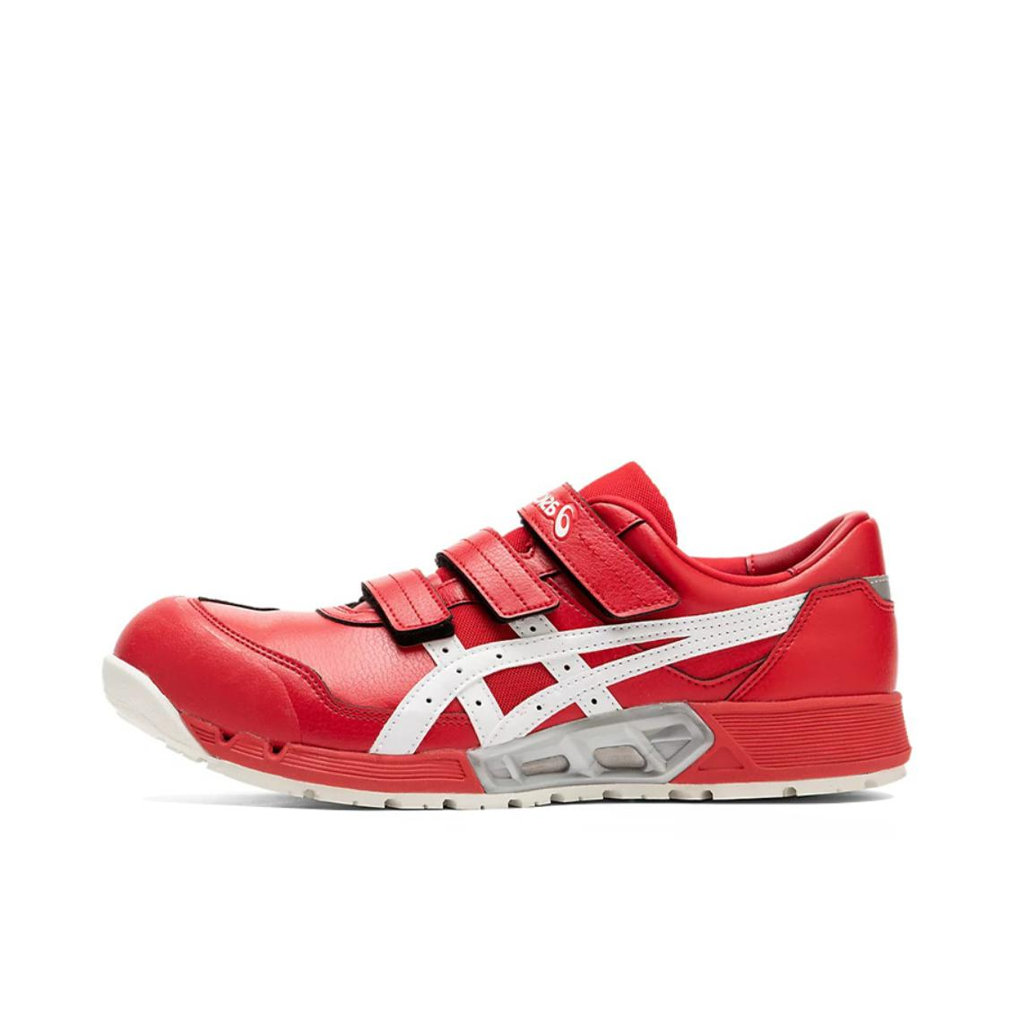 推荐商品：Asics/亚瑟士 Winjob CP305 防滑耐磨 透气舒适 跑鞋 男款/红色/白色